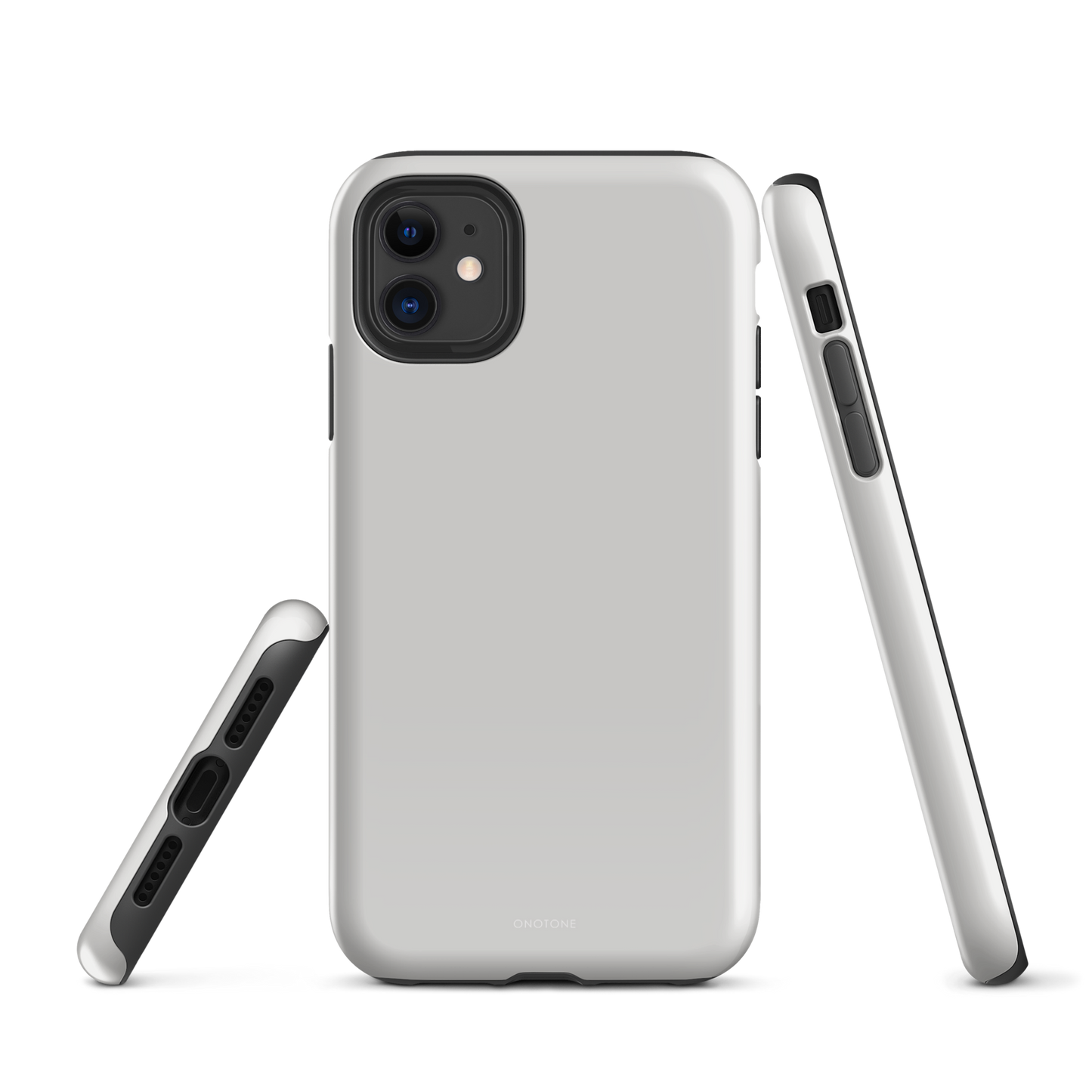 GRAY MINIMALIST IPHONE® CASE - PANTONE® COOL GRAY 1