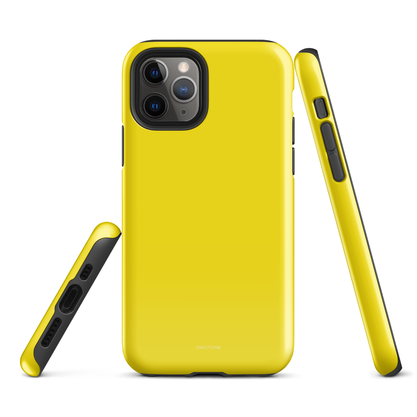 Solid Color yellow iPhone® Case - Pantone® 102