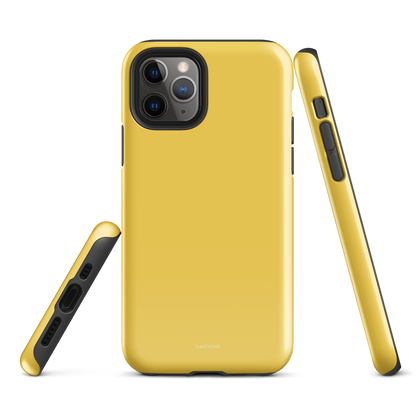 Solid Color Yellow iPhone® Case - Pantone® 129