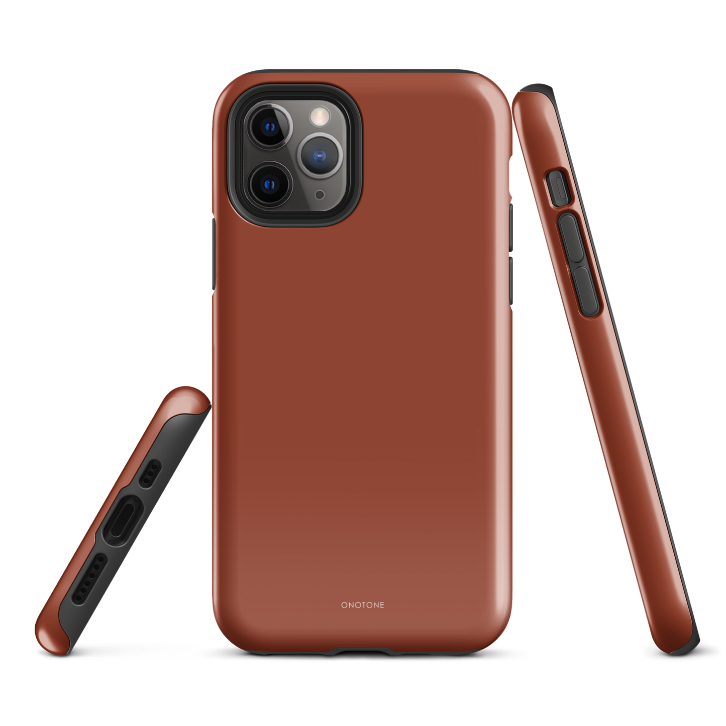 Solid Color brown iPhone® Case - Pantone® 174