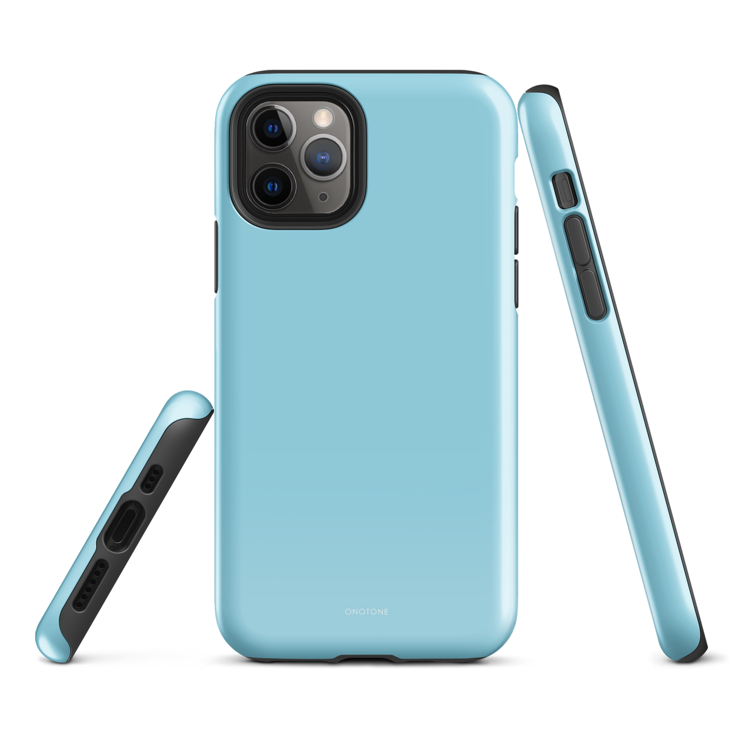 Solid Color baby blue iPhone® Case - Pantone® 304