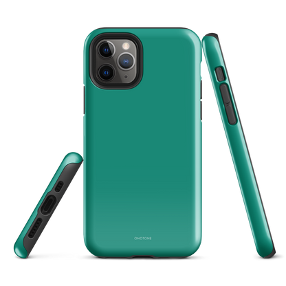 Solid Color green iPhone® Case - Pantone® 334