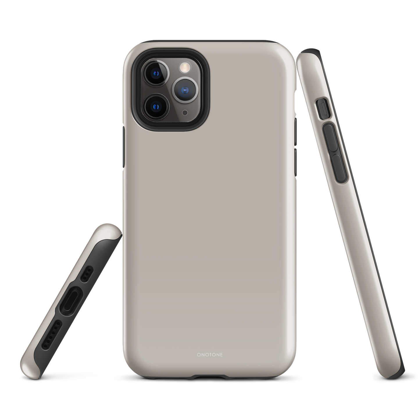 LIGHT GRAY MINIMALIST IPHONE® CASE - PANTONE® 400