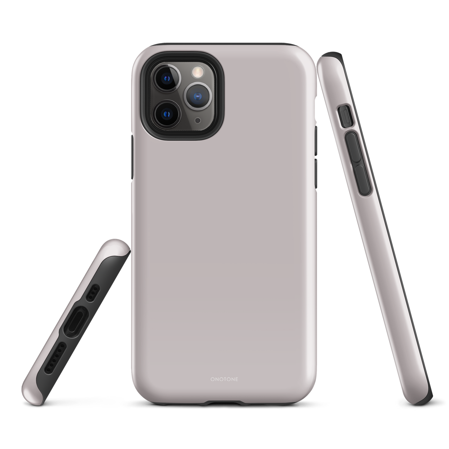 GRAY MINIMALIST IPHONE® CASE - PANTONE® 434