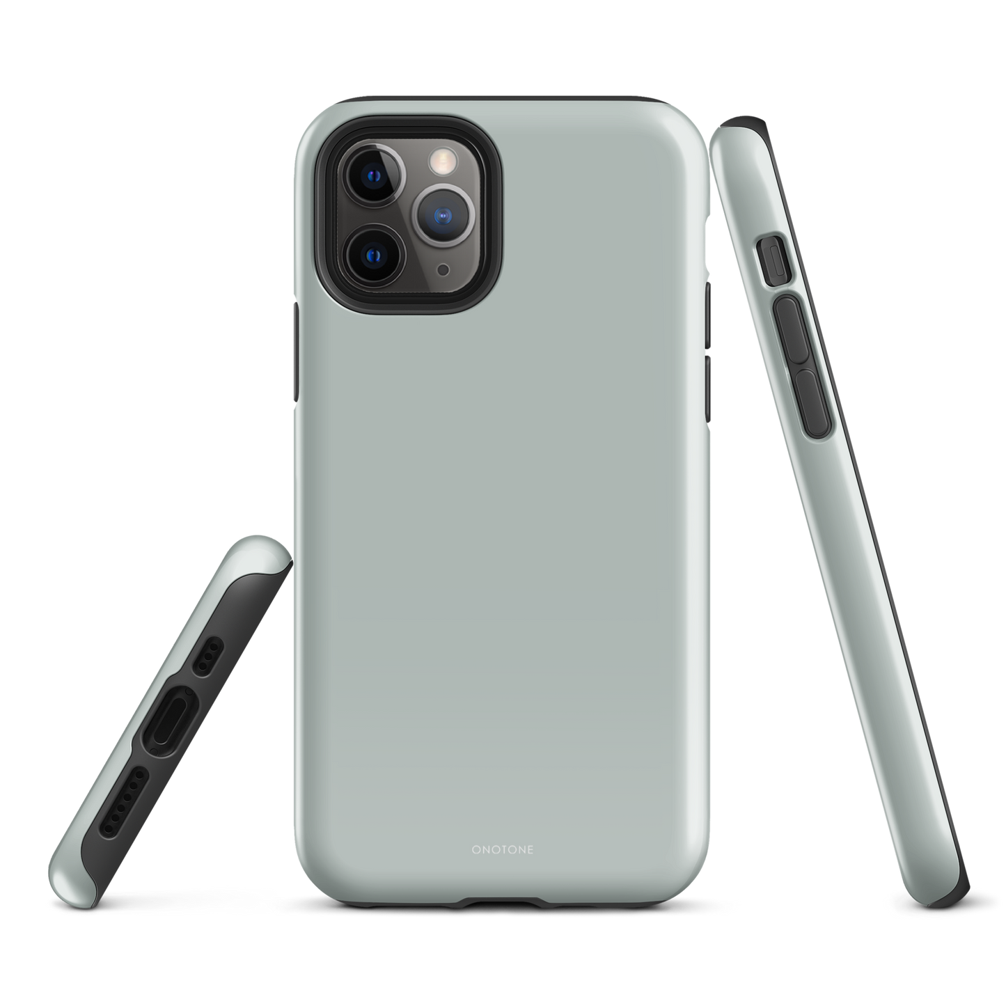 GRAY MINIMALIST IPHONE® CASE - PANTONE® 441