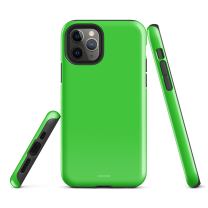 Neon Green iPhone Case - Pantone 802