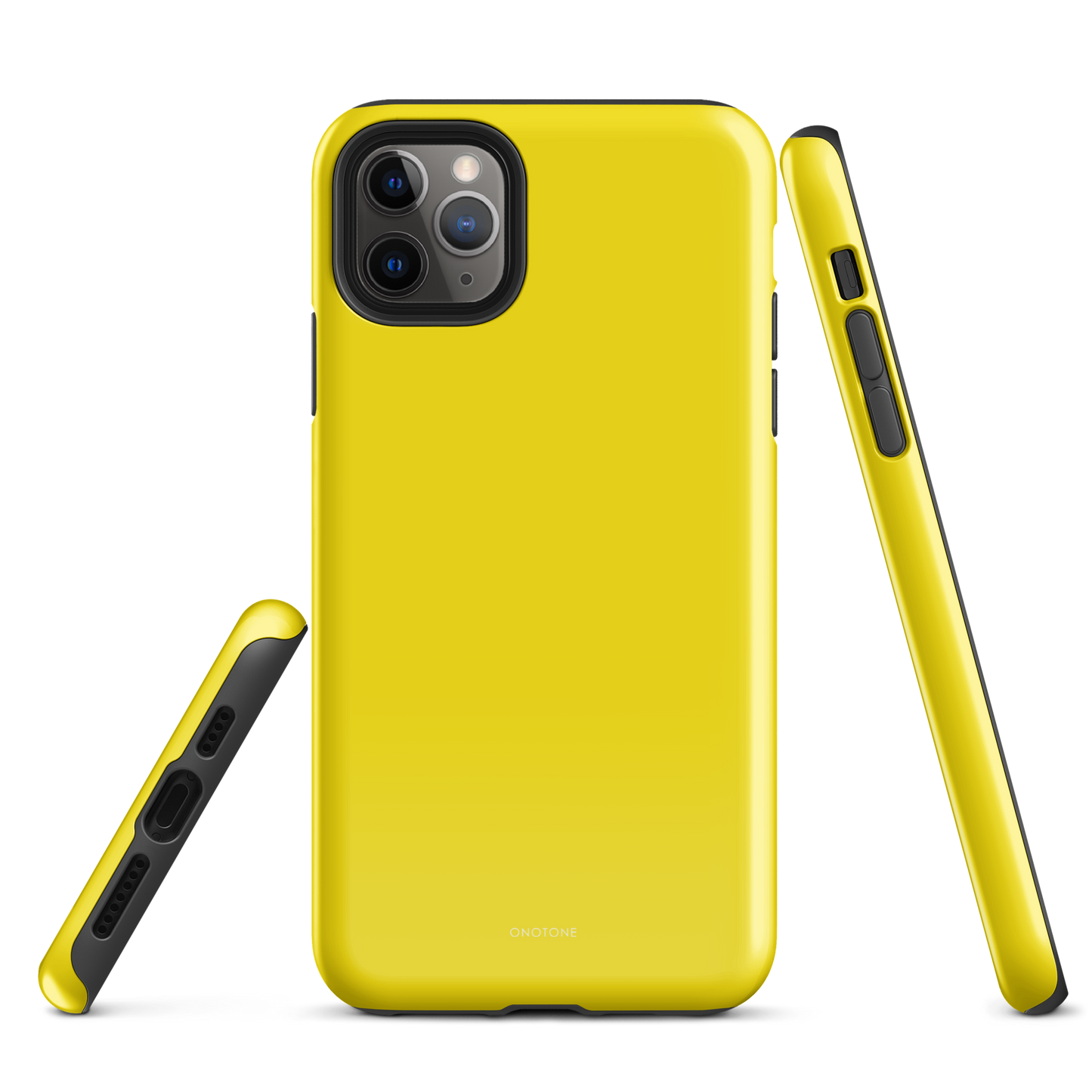 Solid Color yellow iPhone® Case - Pantone® 102