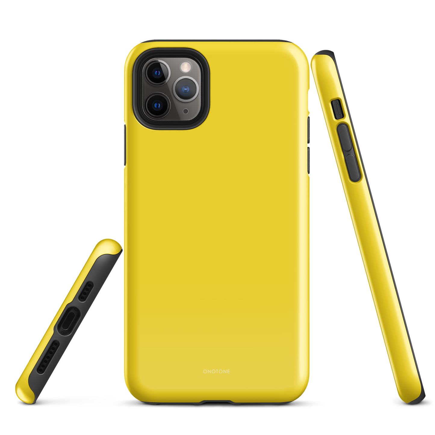 Solid Color yellow iPhone® Case - Pantone® 107