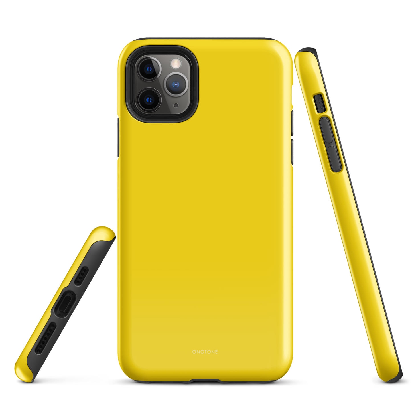 Solid Color yellow iPhone® Case - Pantone® 108