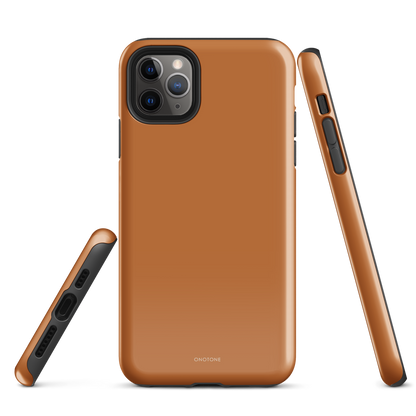 Solid Color orange iPhone® Case - Pantone® 153