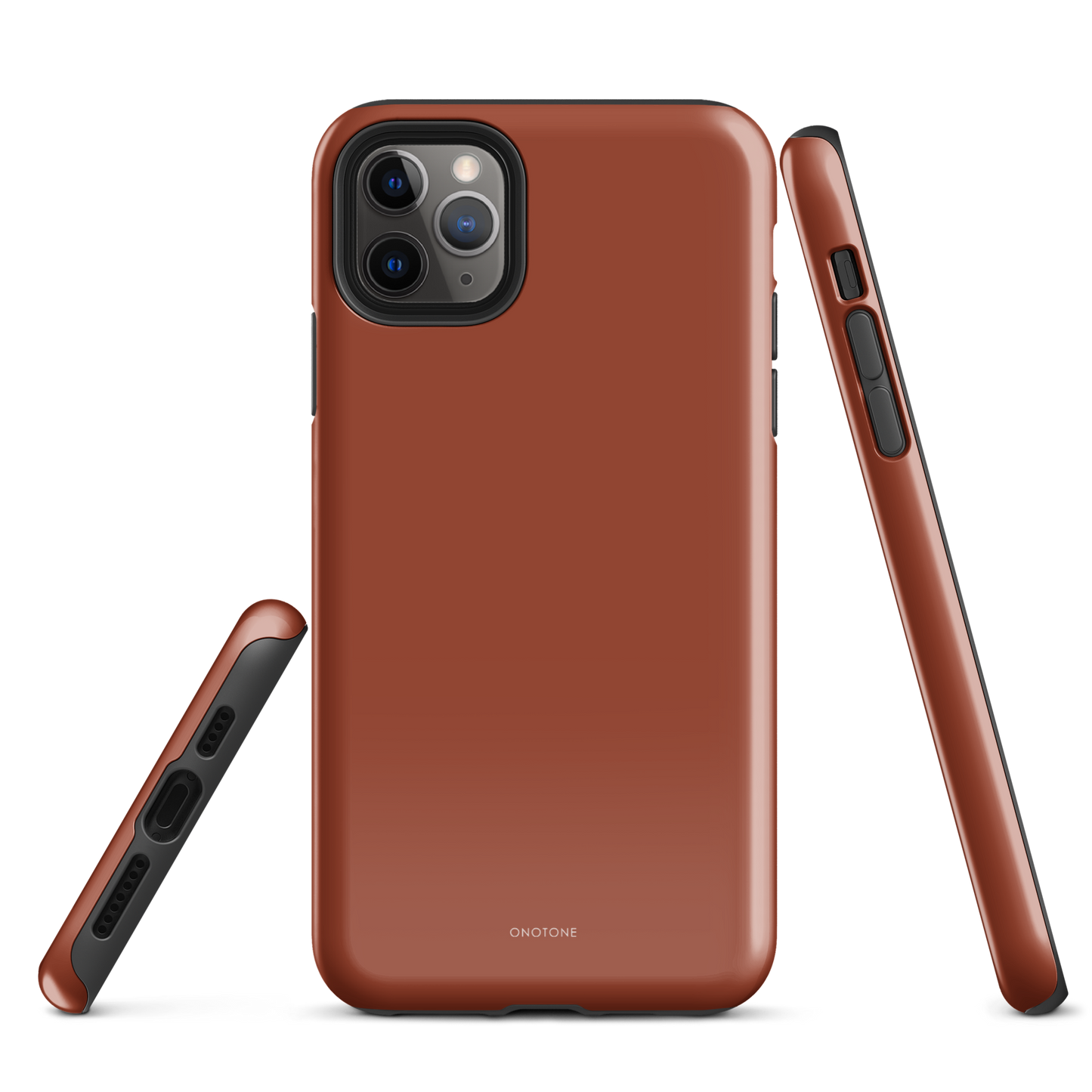 Solid Color brown iPhone® Case - Pantone® 174