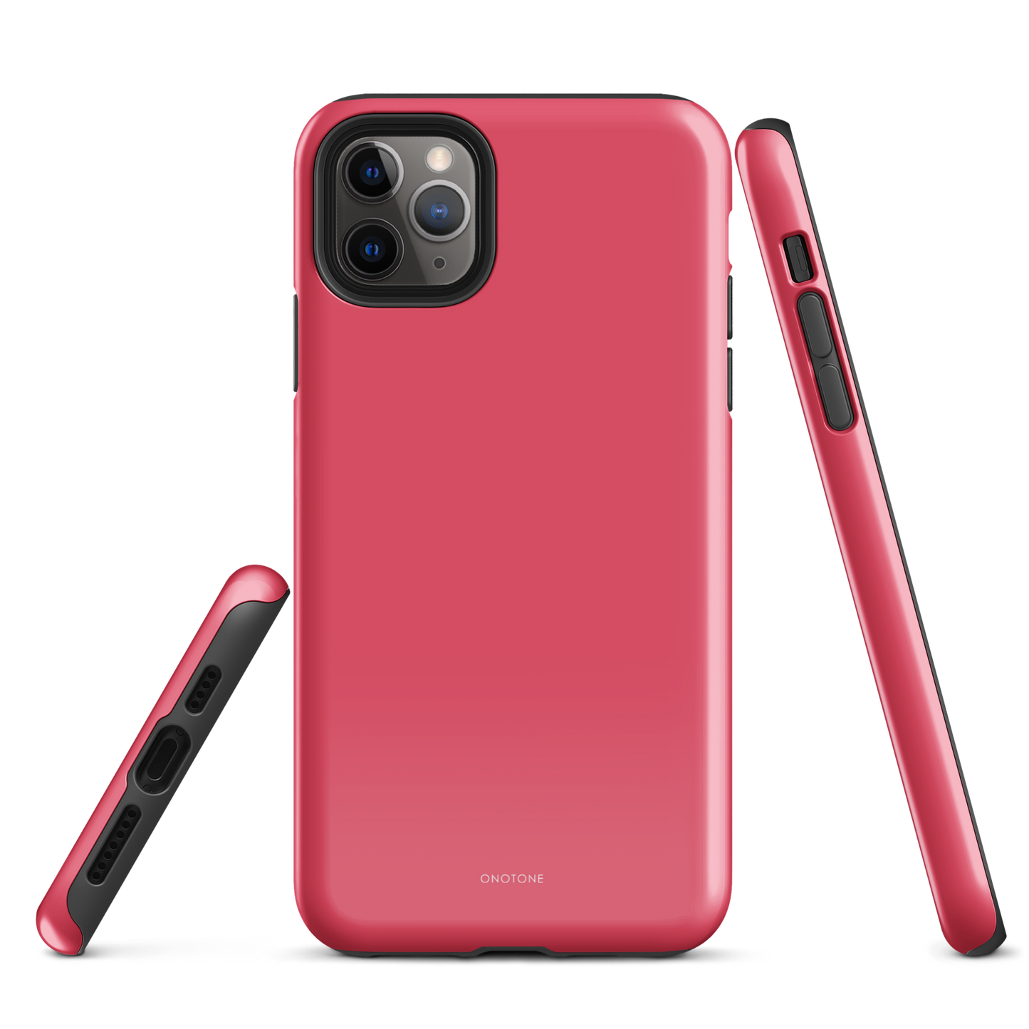 Solid Color red iPhone® Case - Pantone® 198