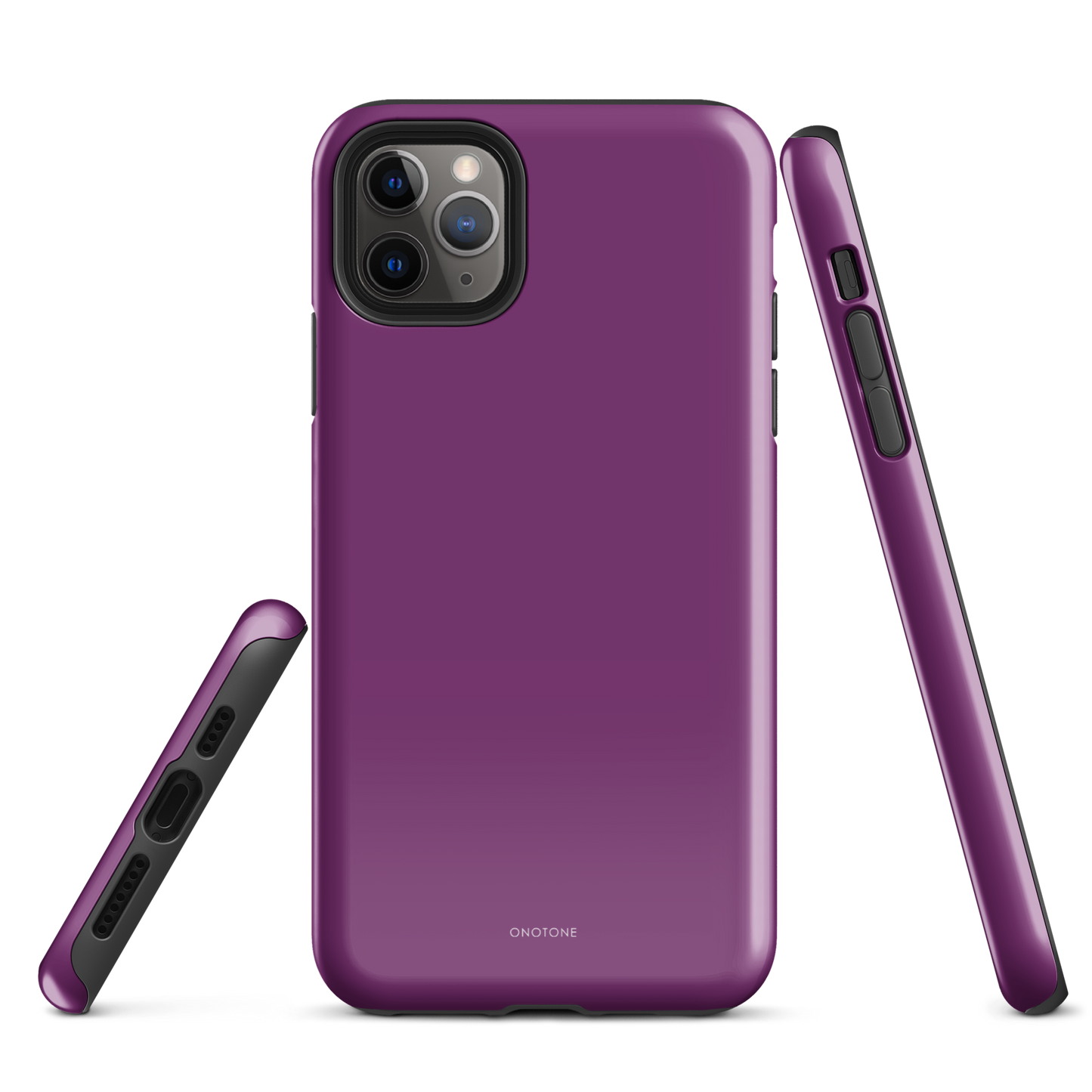 Solid Color purple iPhone® Case - Pantone® 255