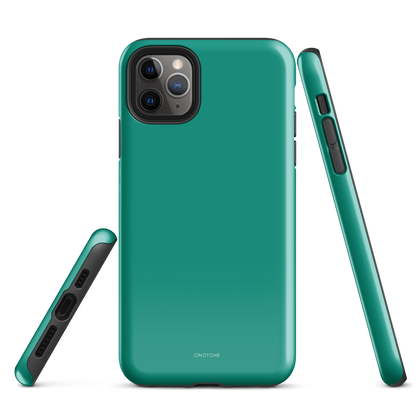 Solid Color green iPhone® Case - Pantone® 334