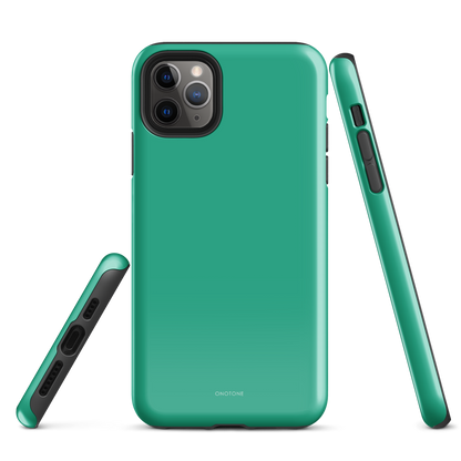 Solid Color green iPhone® Case - Pantone® 339