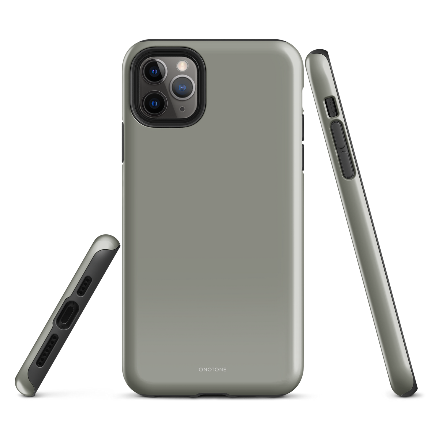 GRAY MINIMALIST IPHONE® CASE - PANTONE® 415