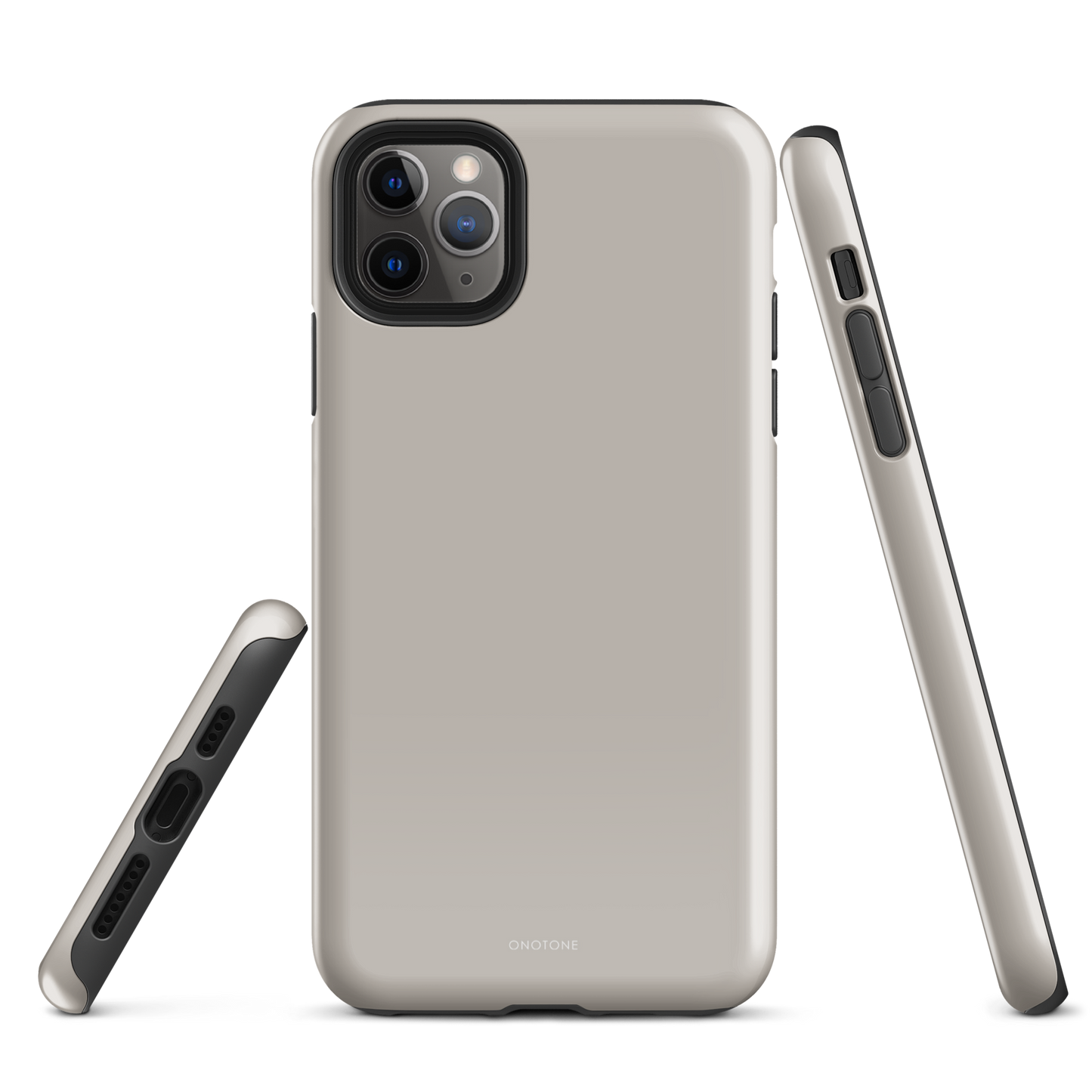 LIGHT GRAY MINIMALIST IPHONE® CASE - PANTONE® 400