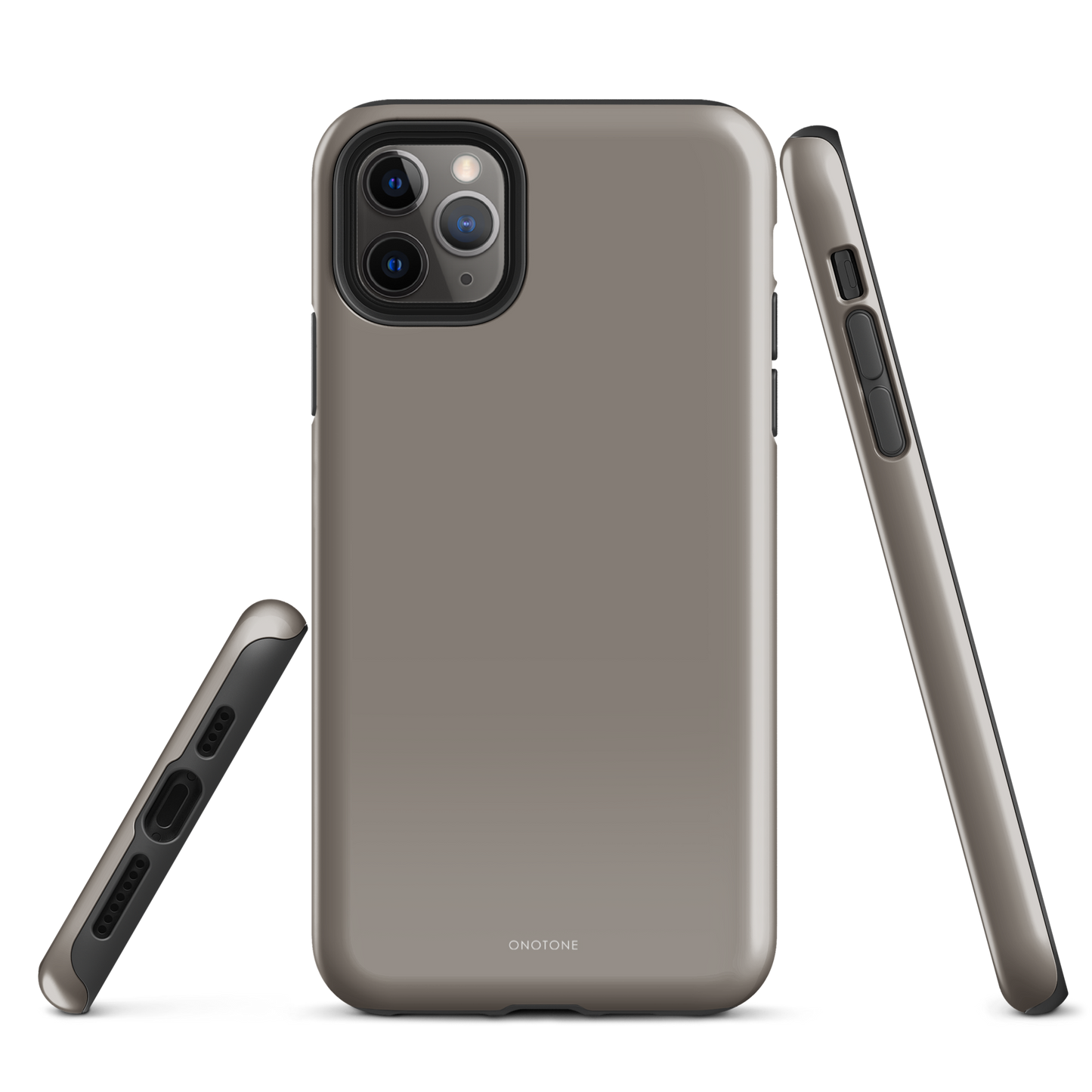 DARK GRAY MINIMALIST IPHONE® CASE - PANTONE® 403