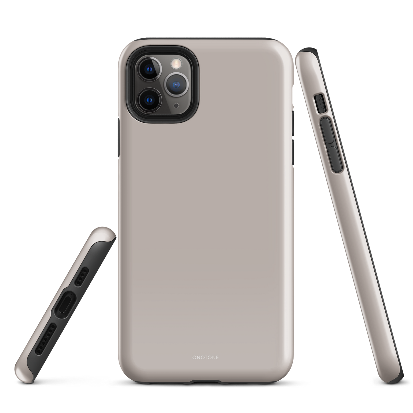 BEIGE GRAY MINIMALIST IPHONE® CASE - PANTONE® 406