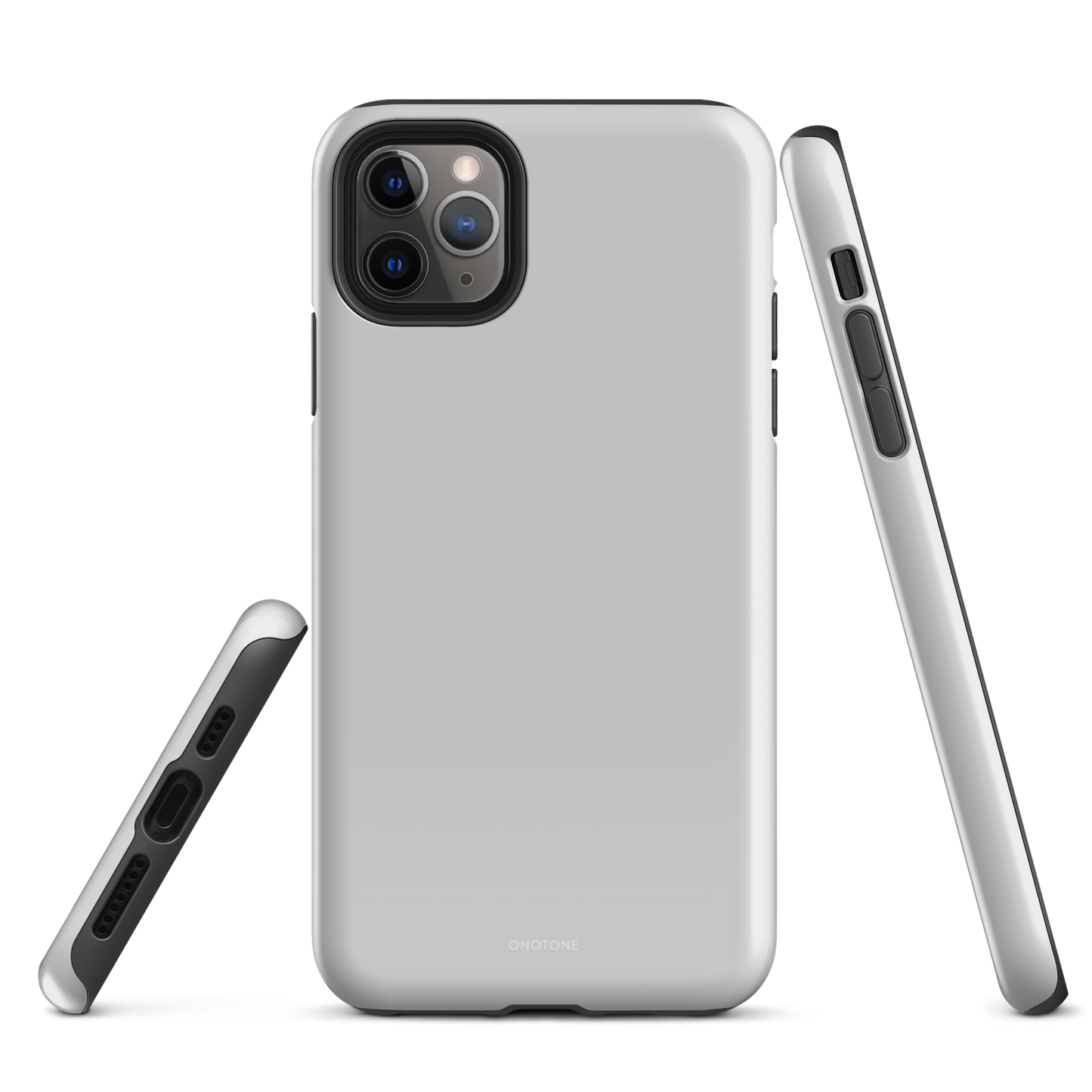 GRAY MINIMALIST IPHONE® CASE - PANTONE® COOL GRAY 2