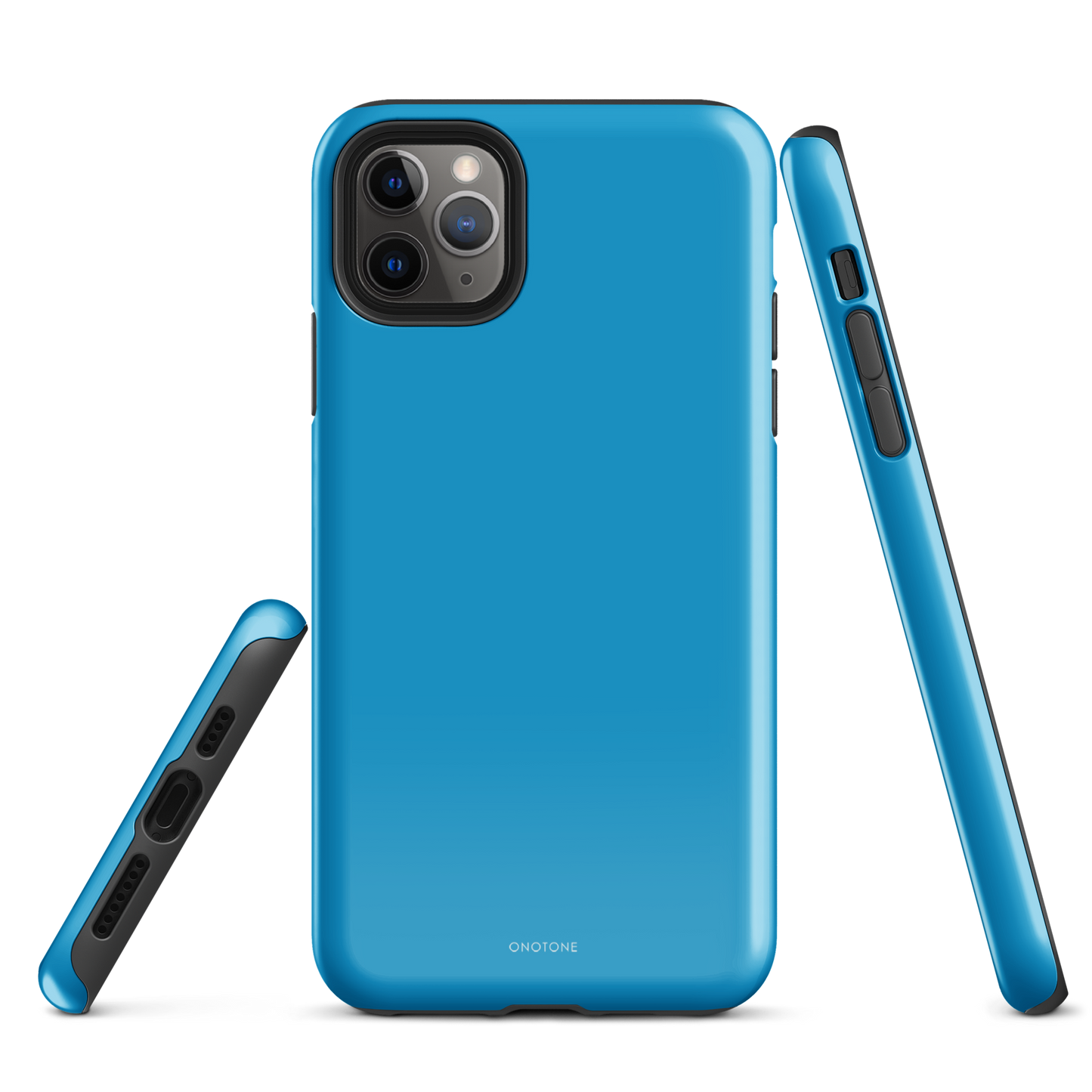 Neon Blue iPhone Case - Pantone 801