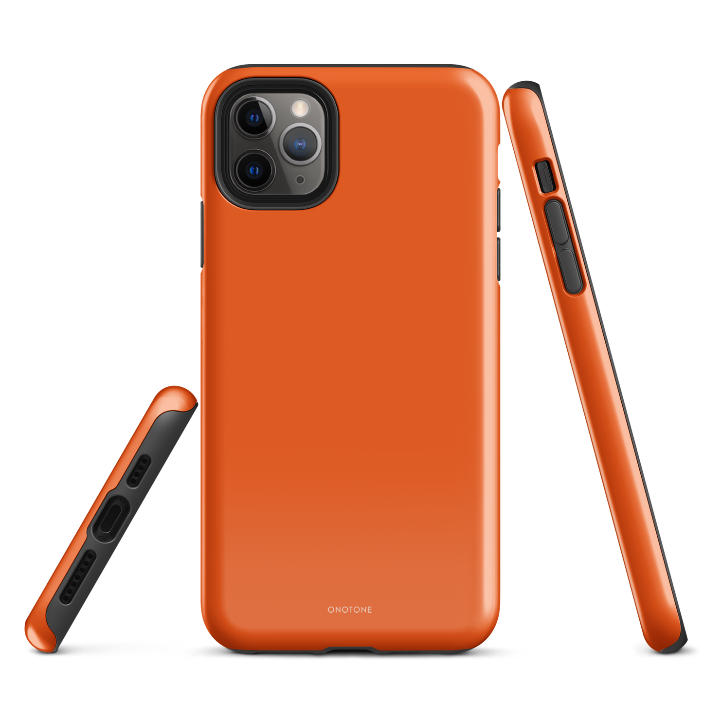 Neon Orange iPhone Case