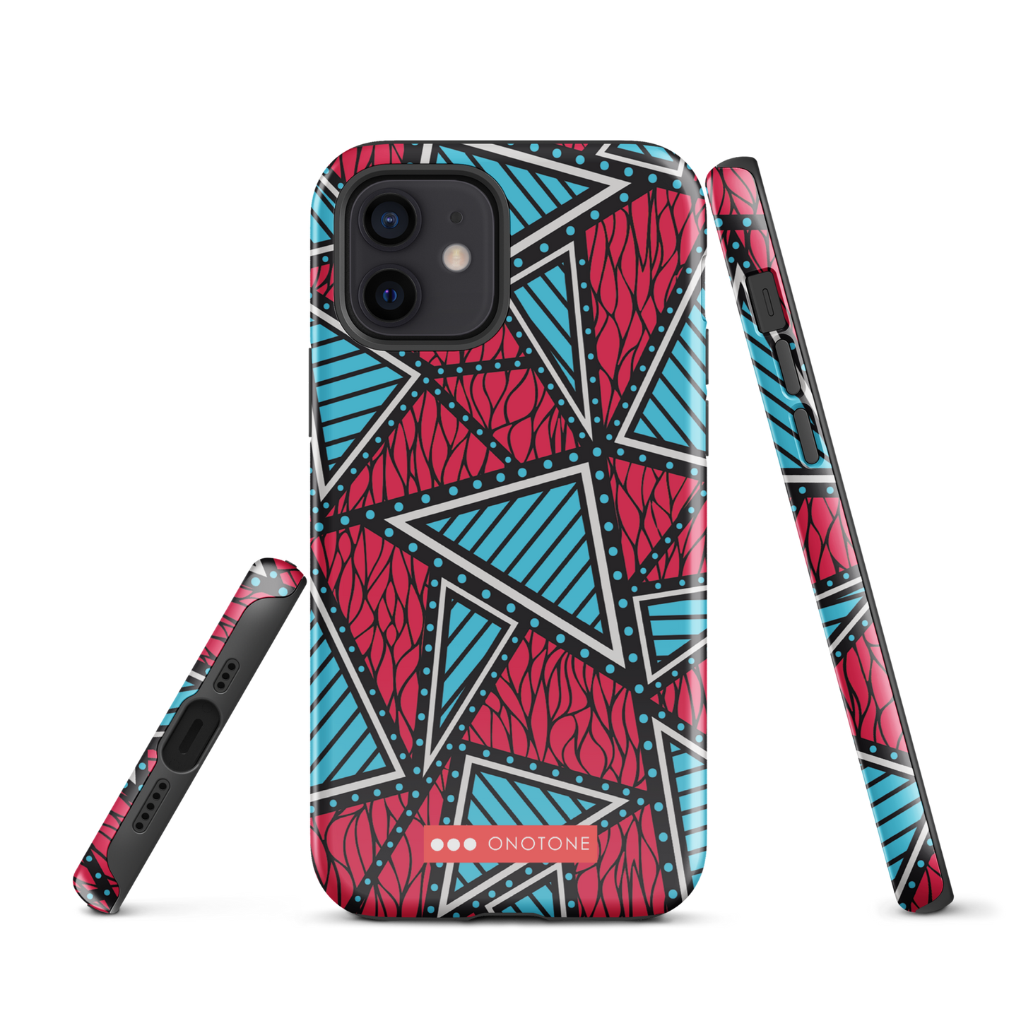 African fabric pattern iPhone® Case multi color