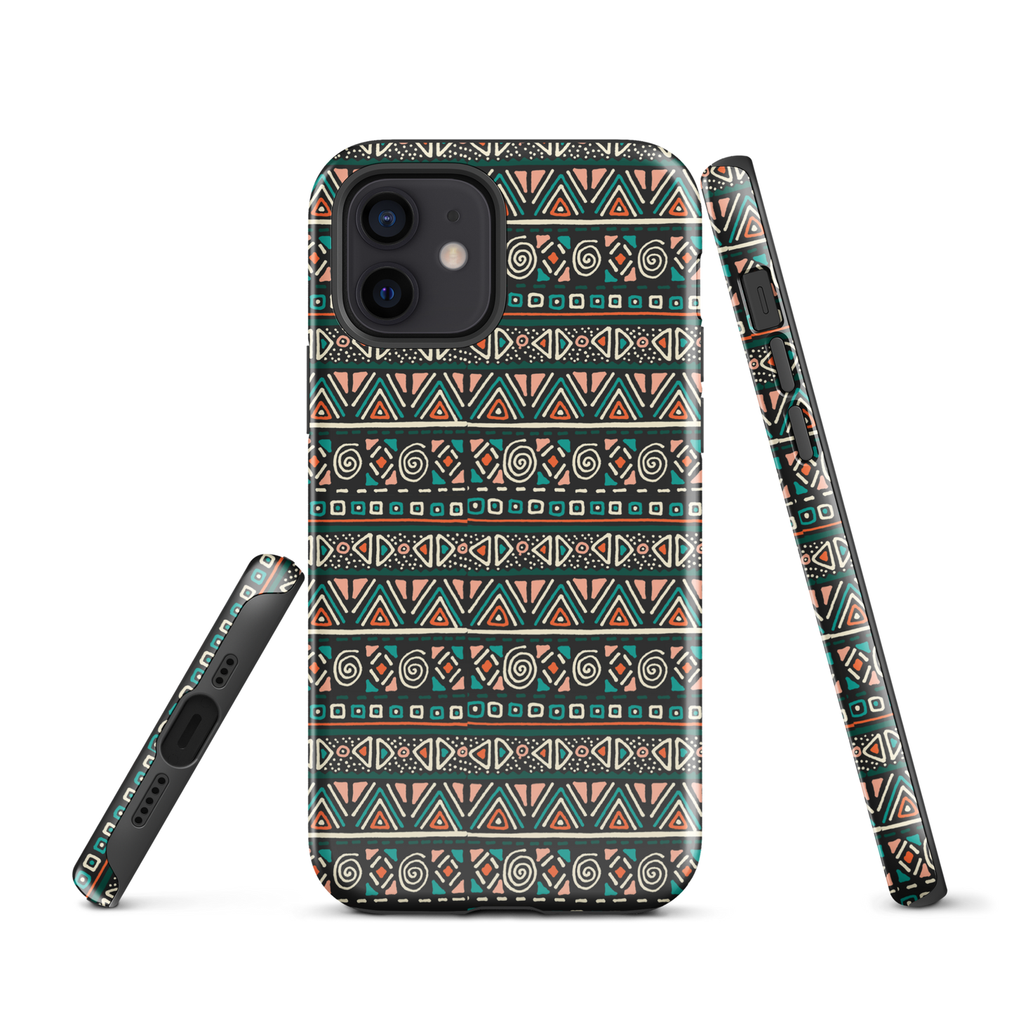 African fabric pattern iPhone® Case multi color