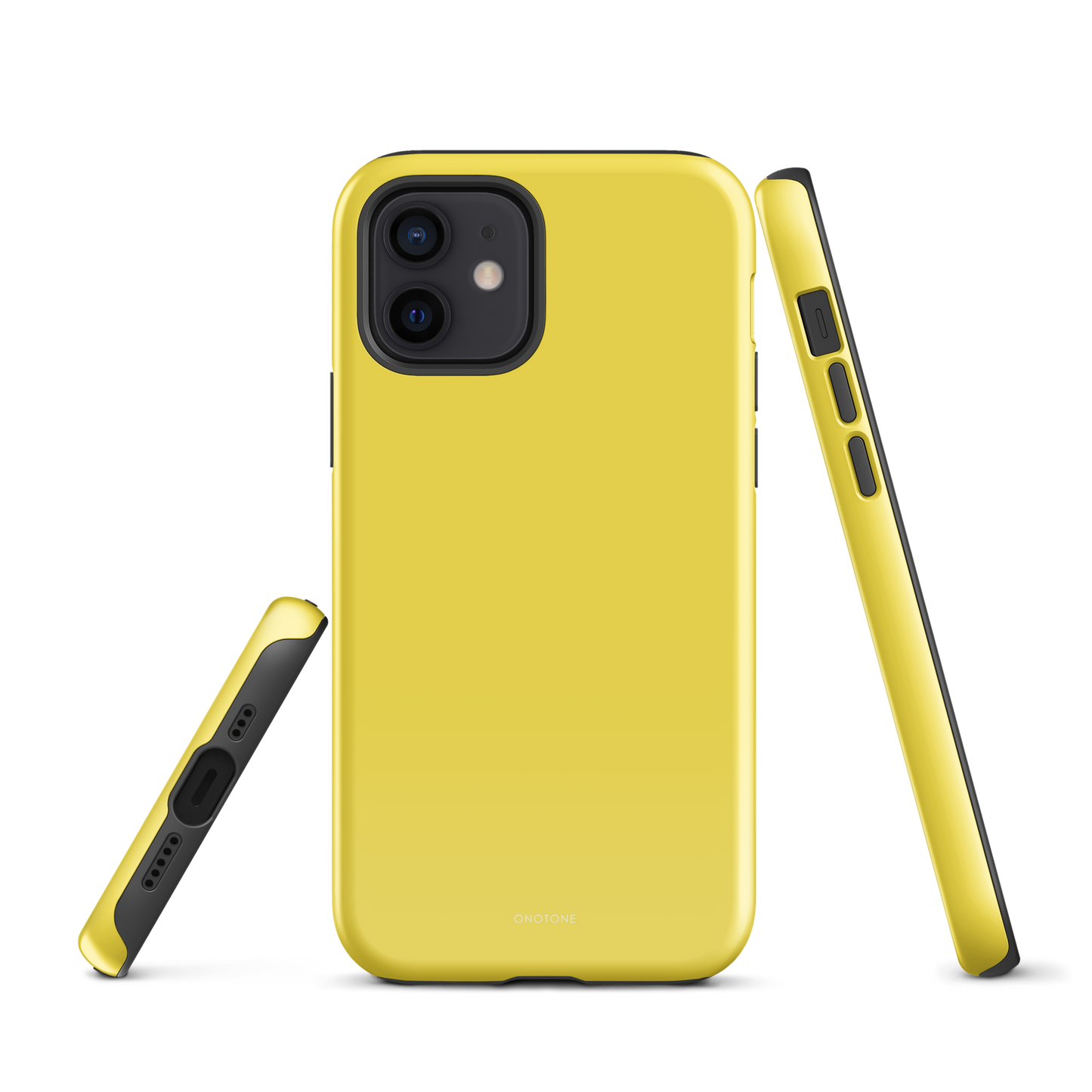 Solid Color yellow iPhone® Case - Pantone® 106