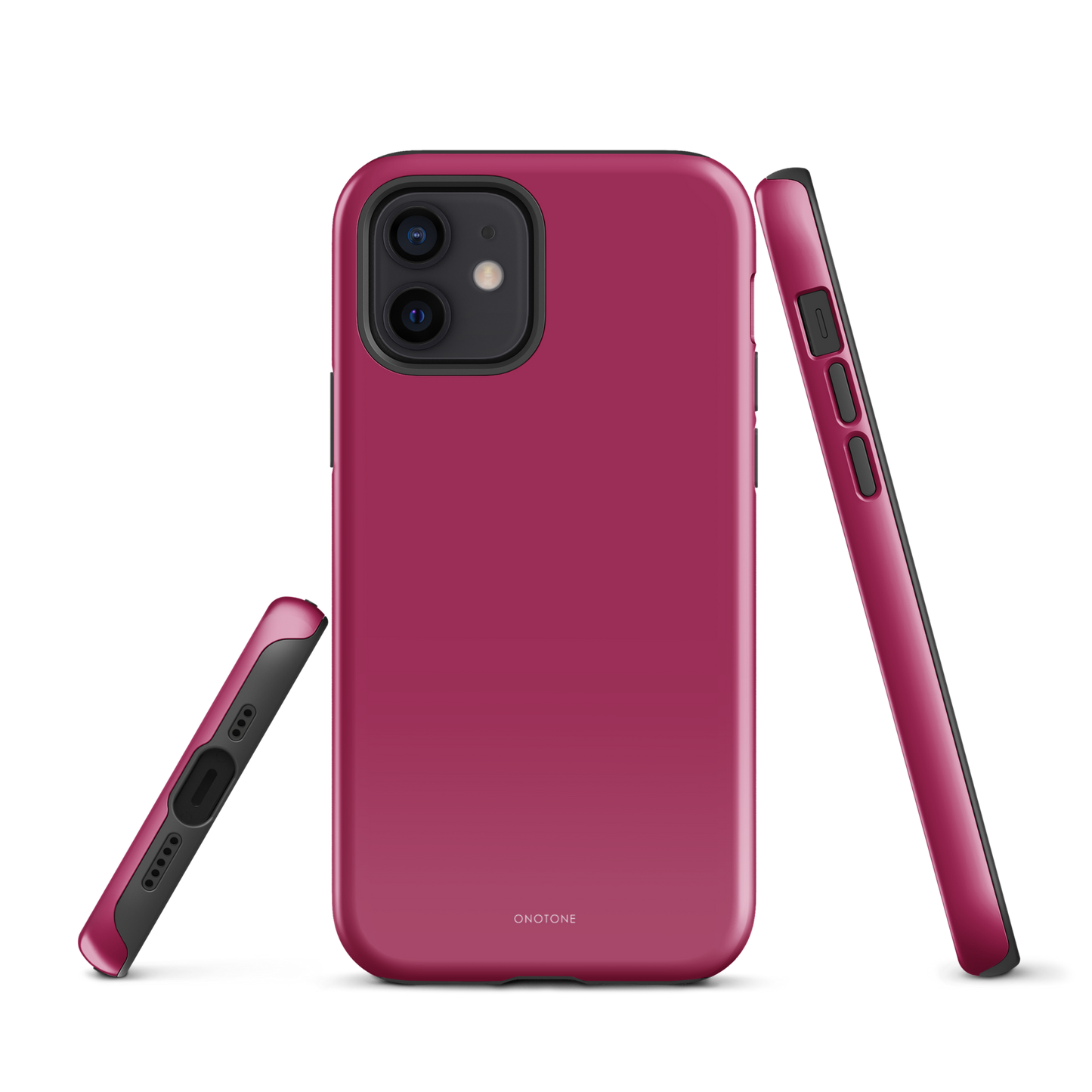 Solid Color pink iPhone® Case - Pantone® 220