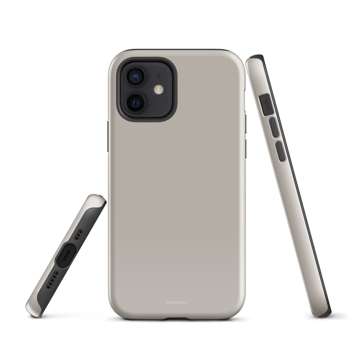 LIGHT GRAY MINIMALIST IPHONE® CASE - PANTONE® 400