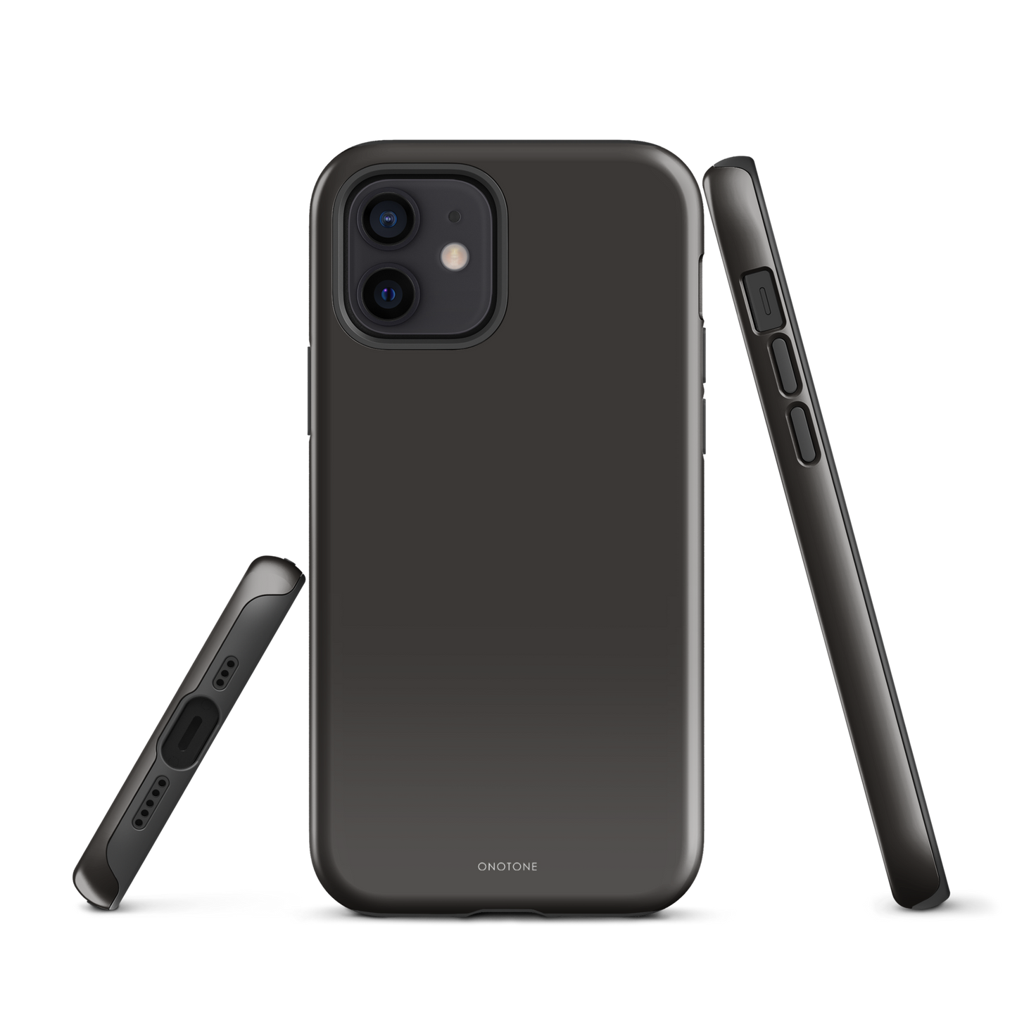 BLACK MINIMALIST IPHONE® CASE - PANTONE® BLACK