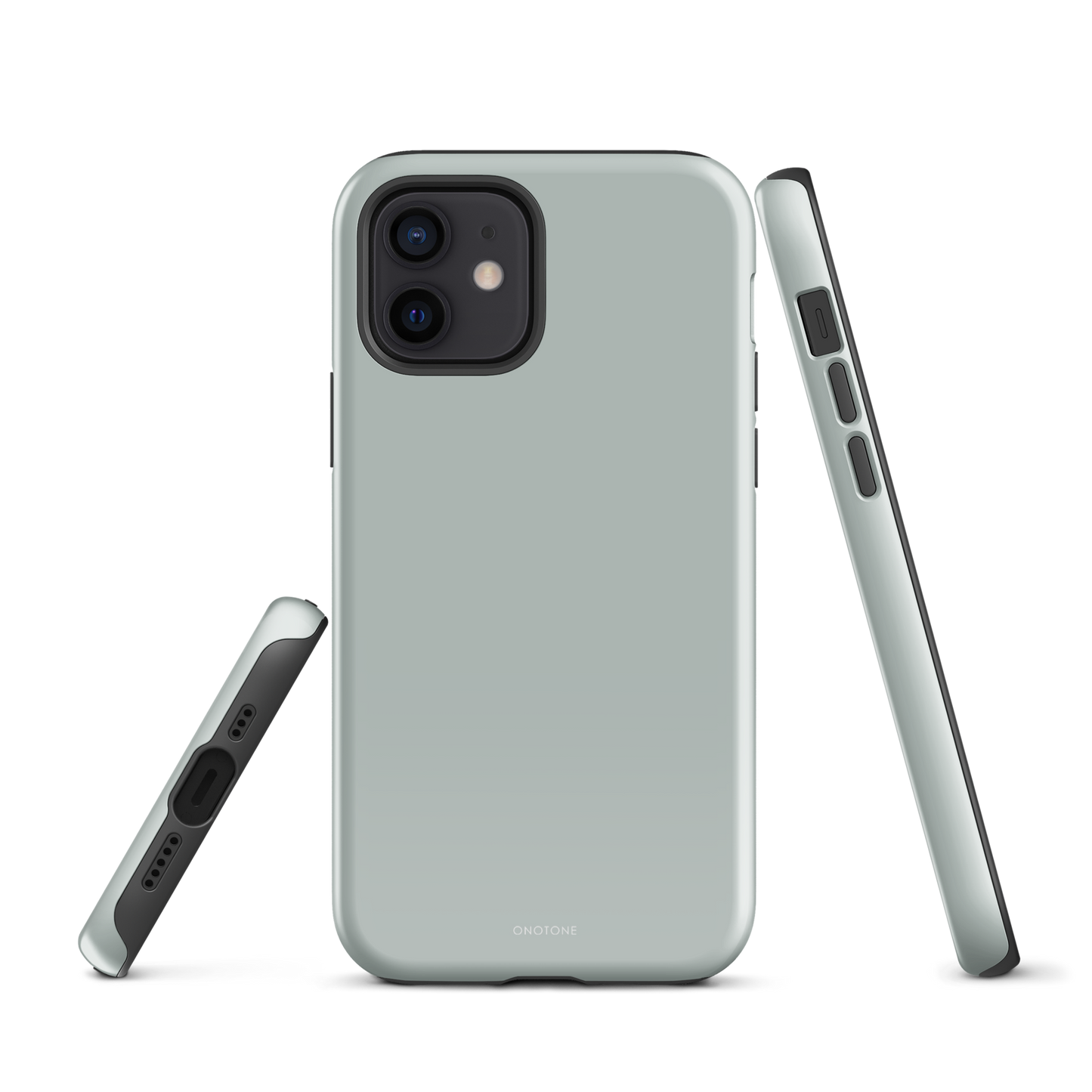 GRAY MINIMALIST IPHONE® CASE - PANTONE® 441