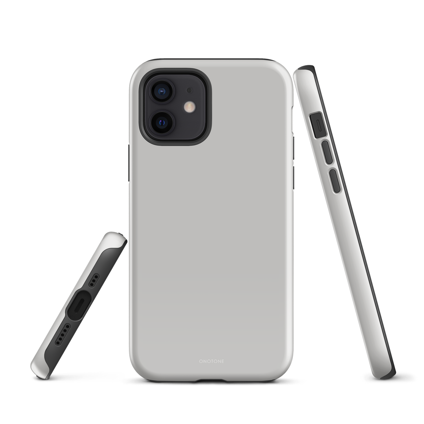 GRAY MINIMALIST IPHONE® CASE - PANTONE® COOL GRAY 2