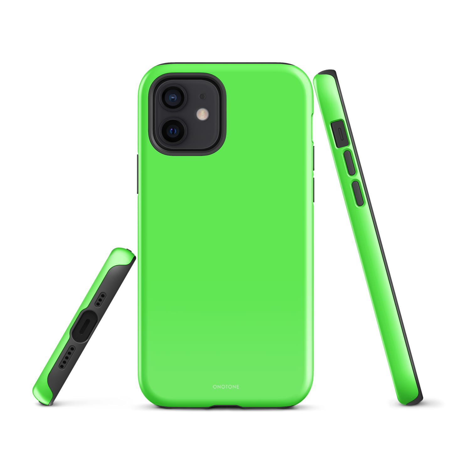 Neon Green iPhone Case - Pantone Green Gecko