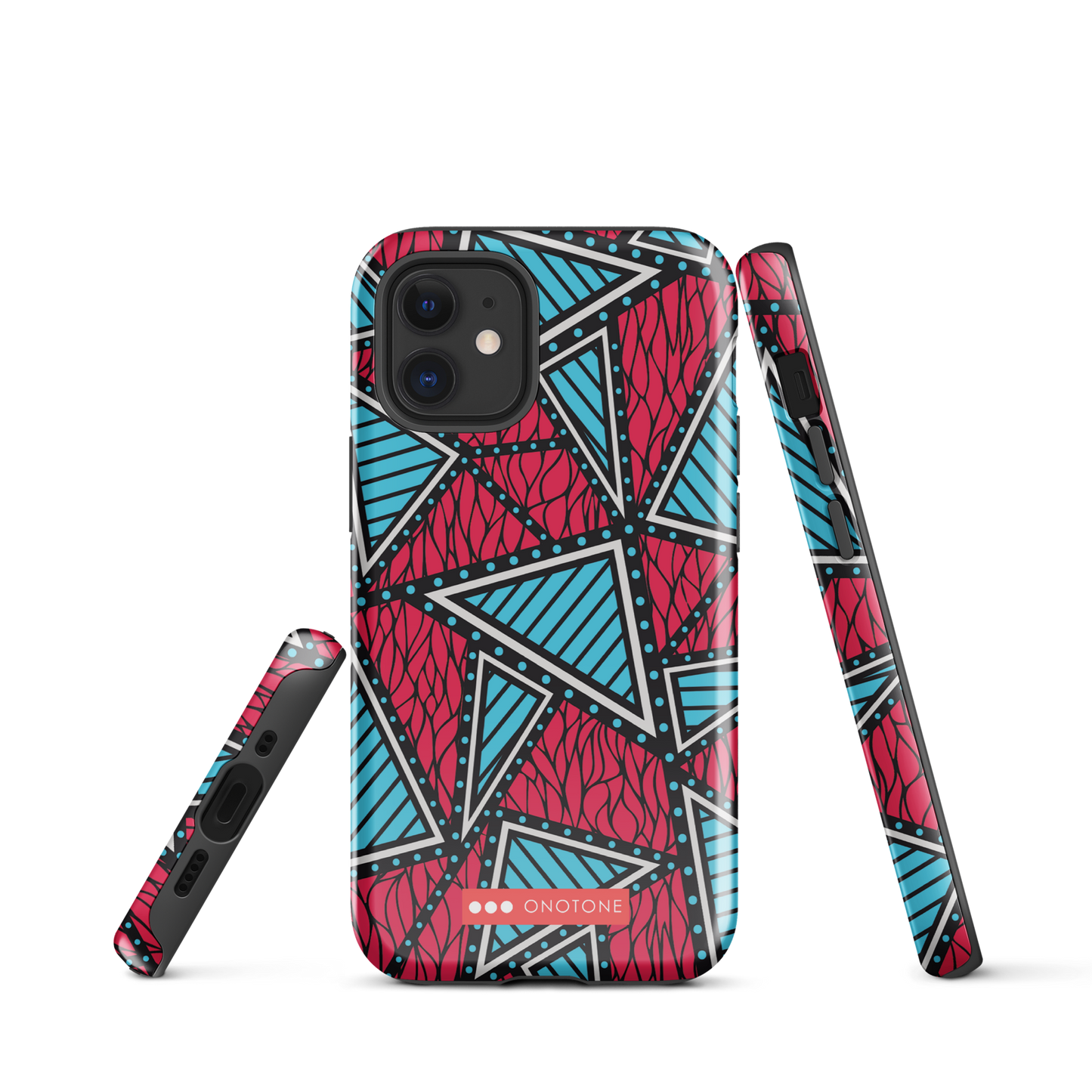 African fabric pattern iPhone® Case multi color