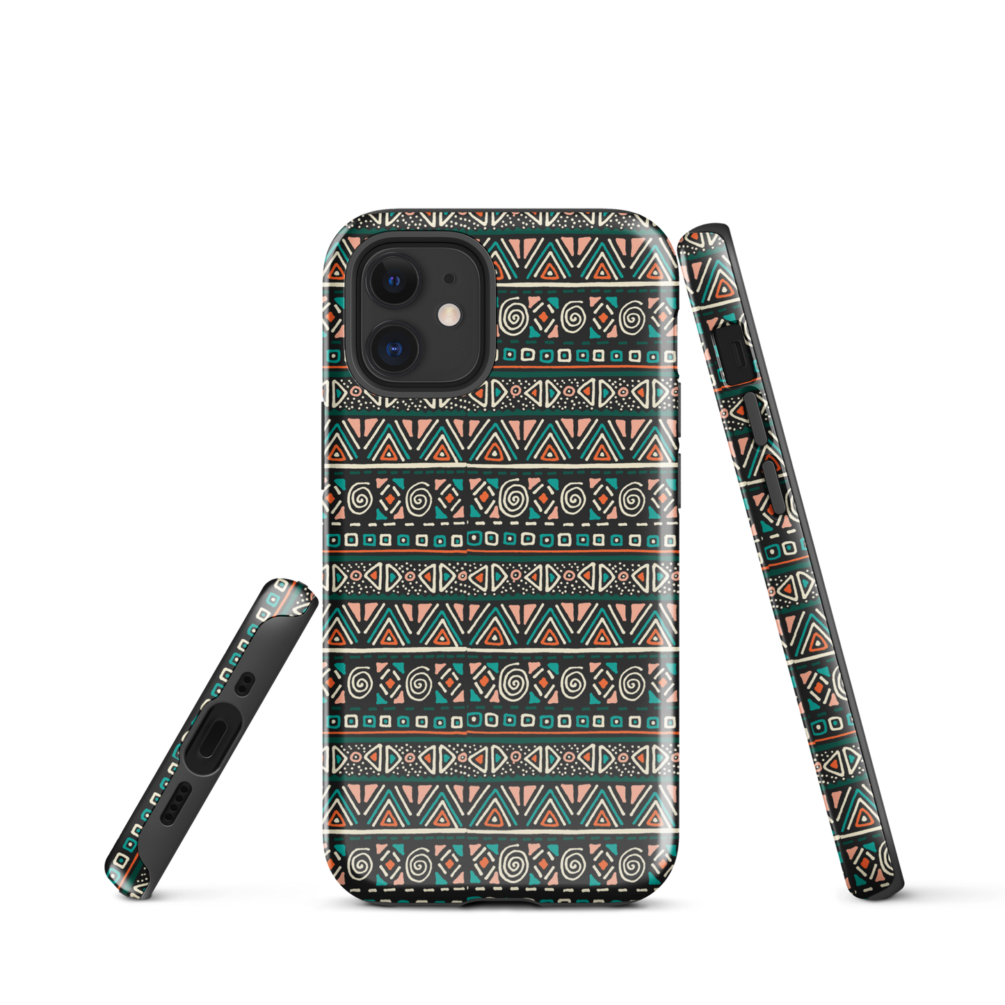 African fabric pattern iPhone® Case multi color