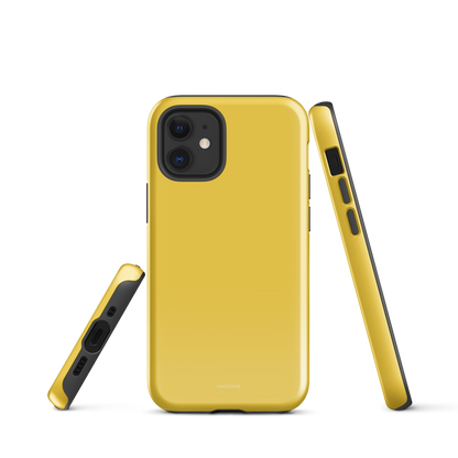 Solid Color Yellow iPhone® Case - Pantone® 129