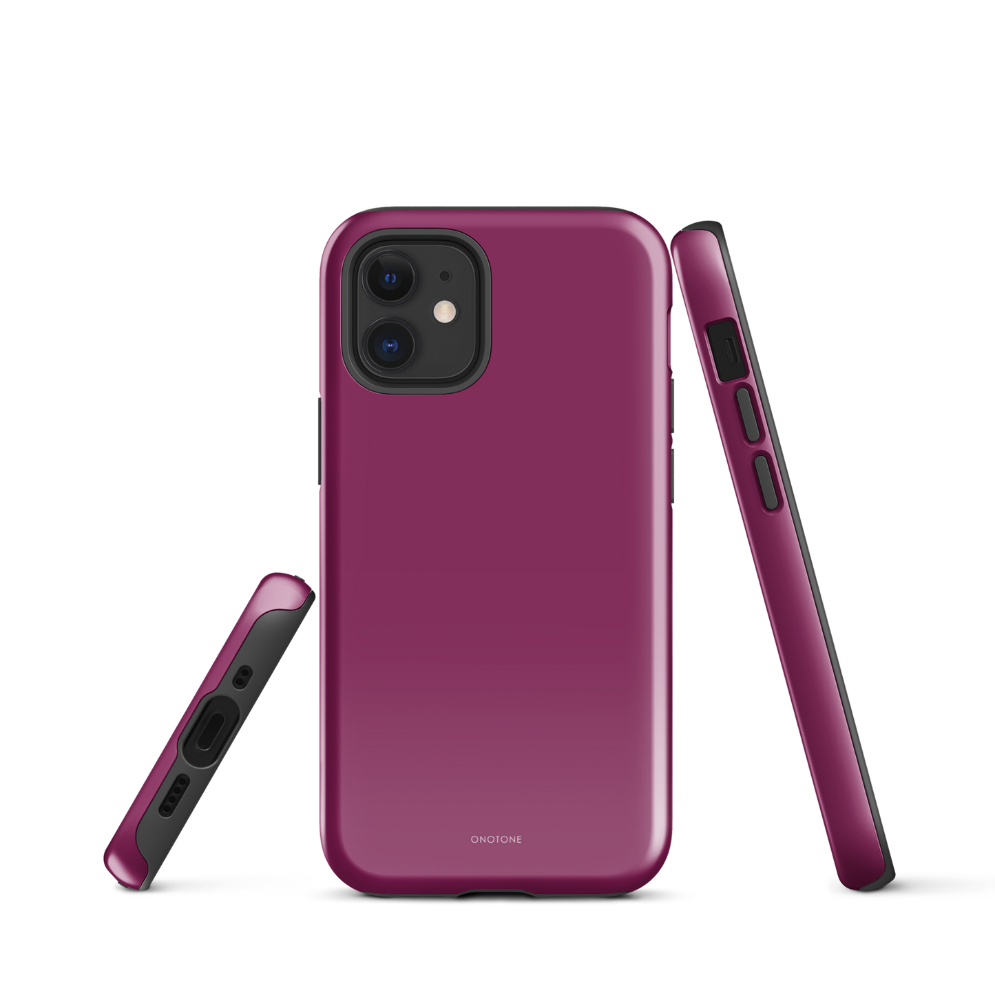 Solid Color purple iPhone® Case - Pantone® 235