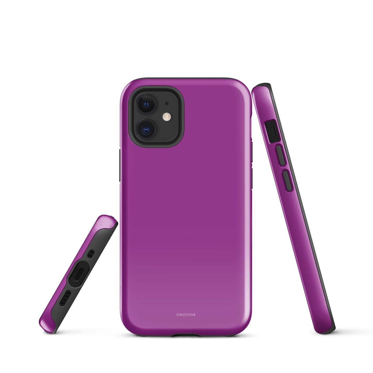 Solid Color purple iPhone® Case - Pantone® 254