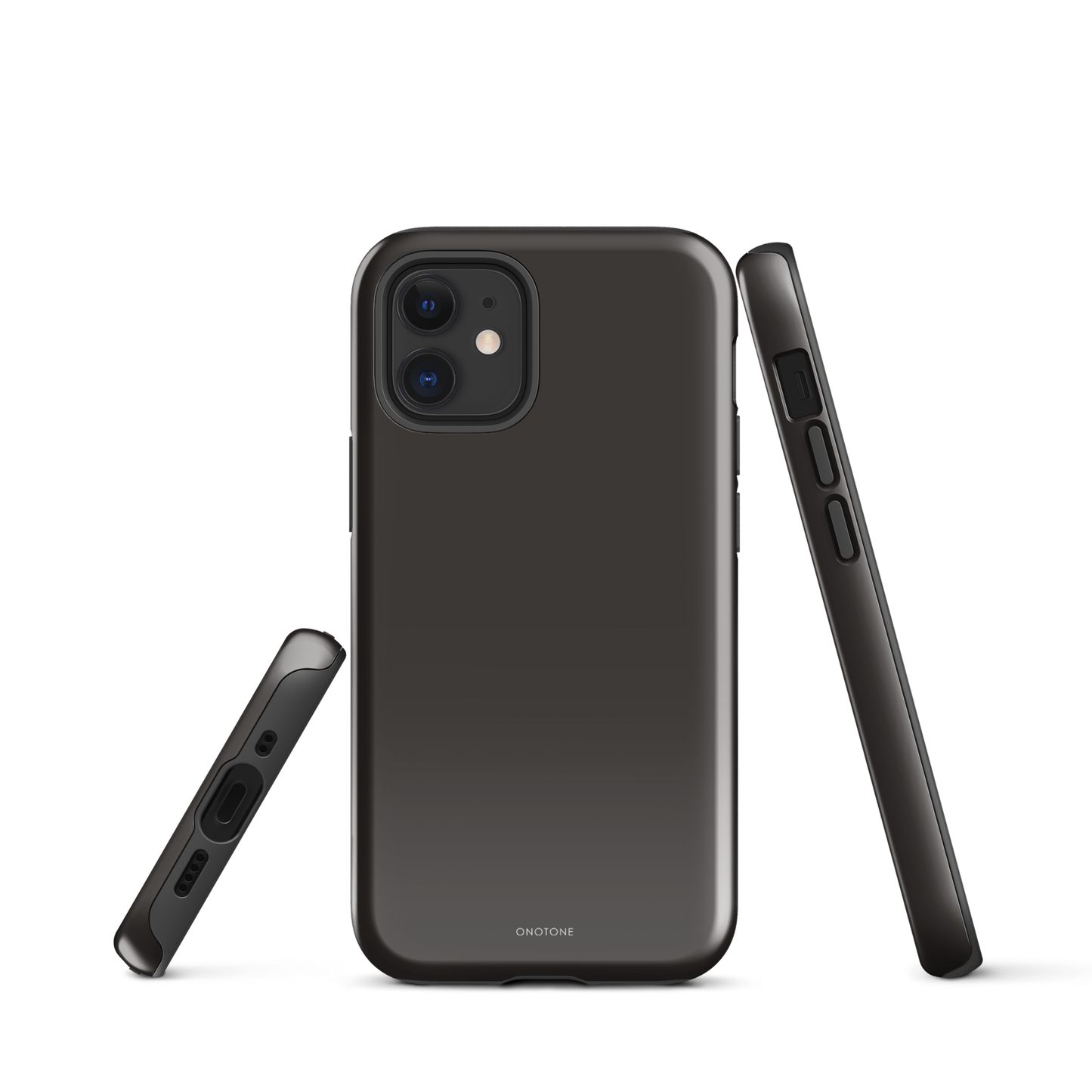 BLACK MINIMALIST IPHONE® CASE - PANTONE® BLACK