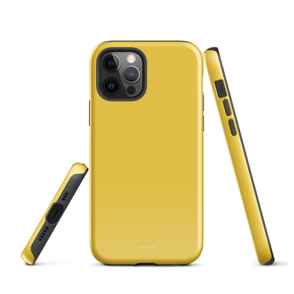 Solid Color Yellow iPhone® Case - Pantone® 129