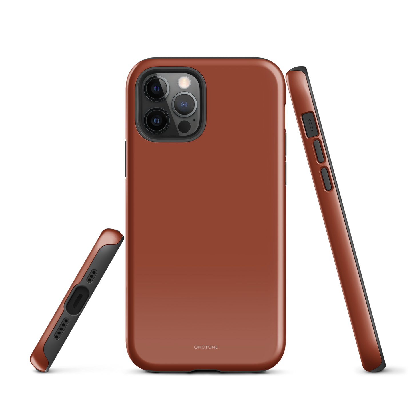 Solid Color brown iPhone® Case - Pantone® 174