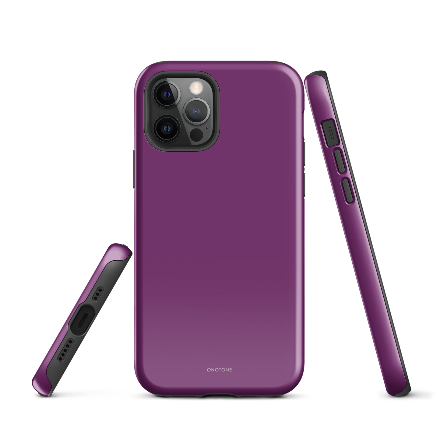 Solid Color purple iPhone® Case - Pantone® 255