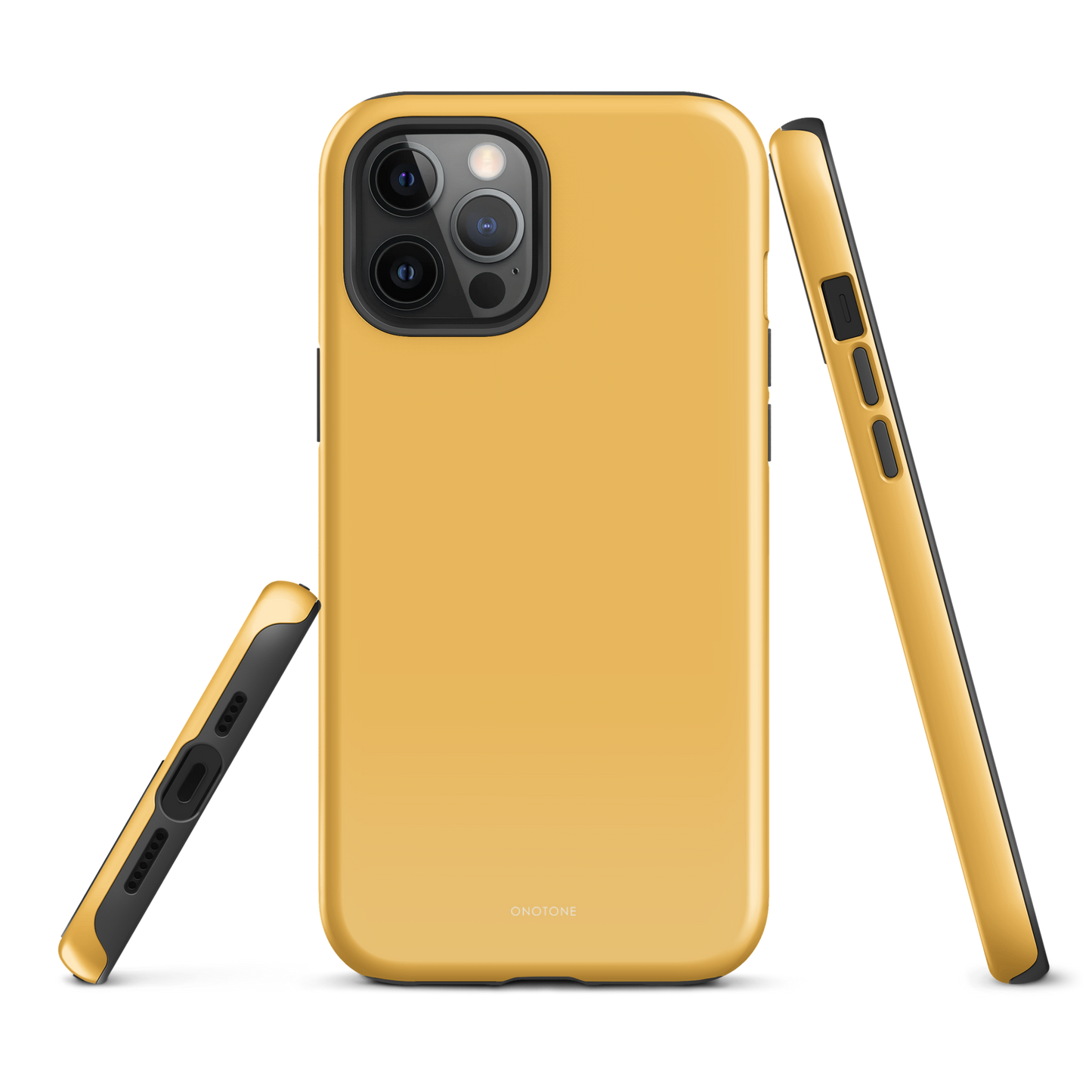 Dual Layer yellow iPhone® Case - Pantone® 135