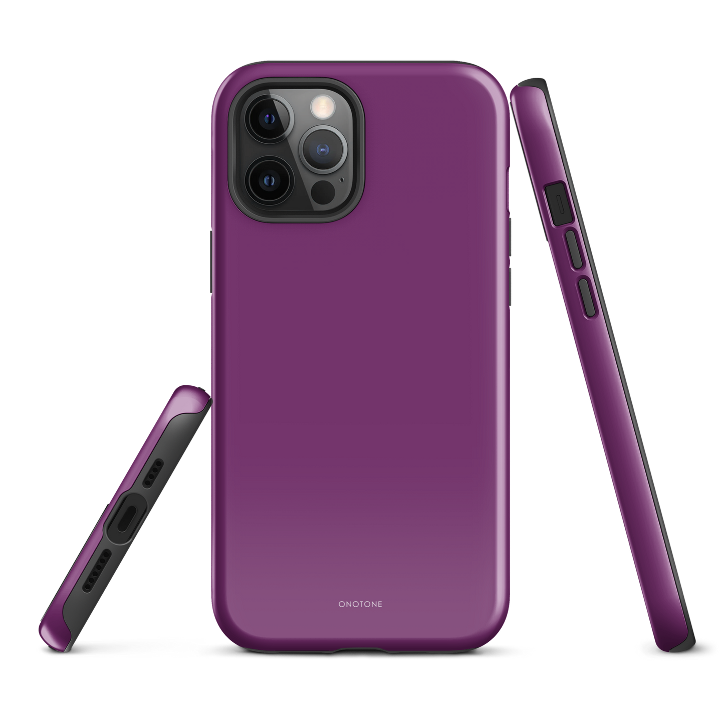 Solid Color purple iPhone® Case - Pantone® 255