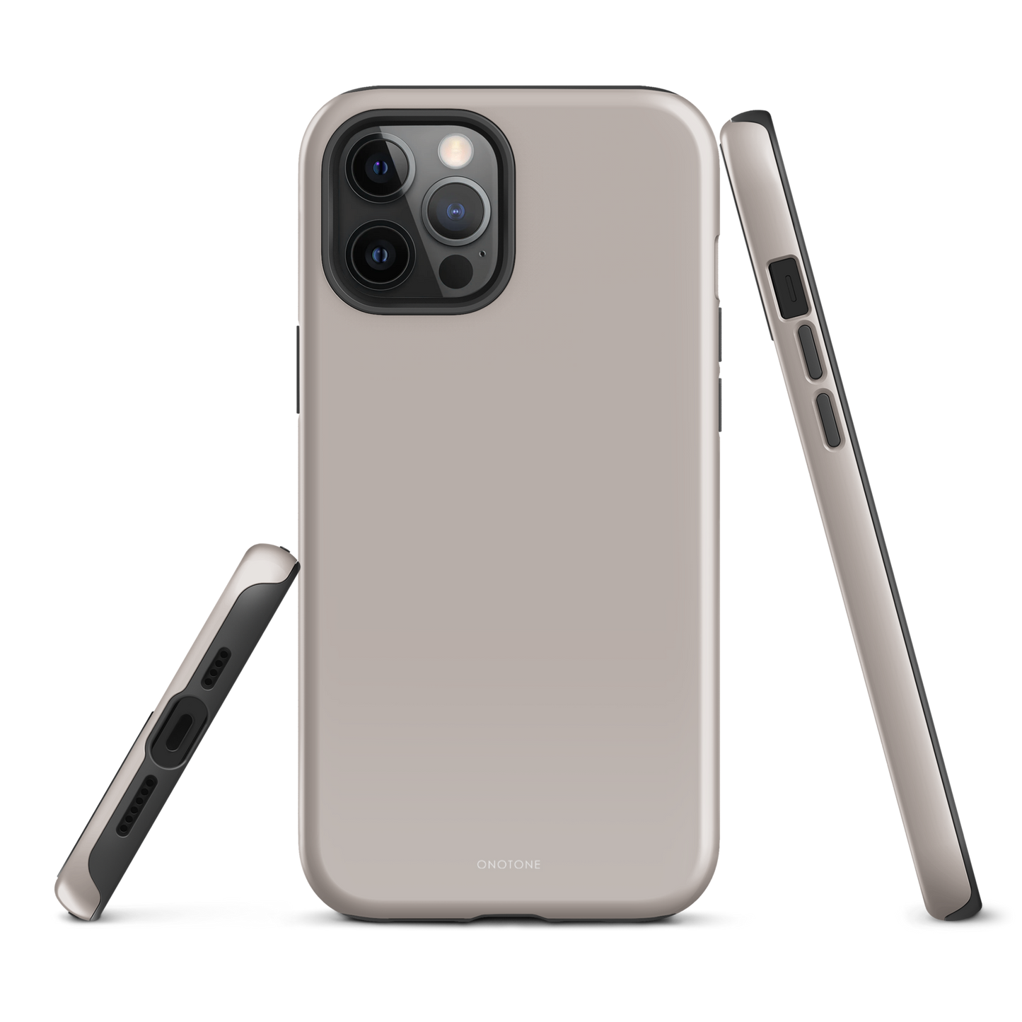 BEIGE GRAY MINIMALIST IPHONE® CASE - PANTONE® 406