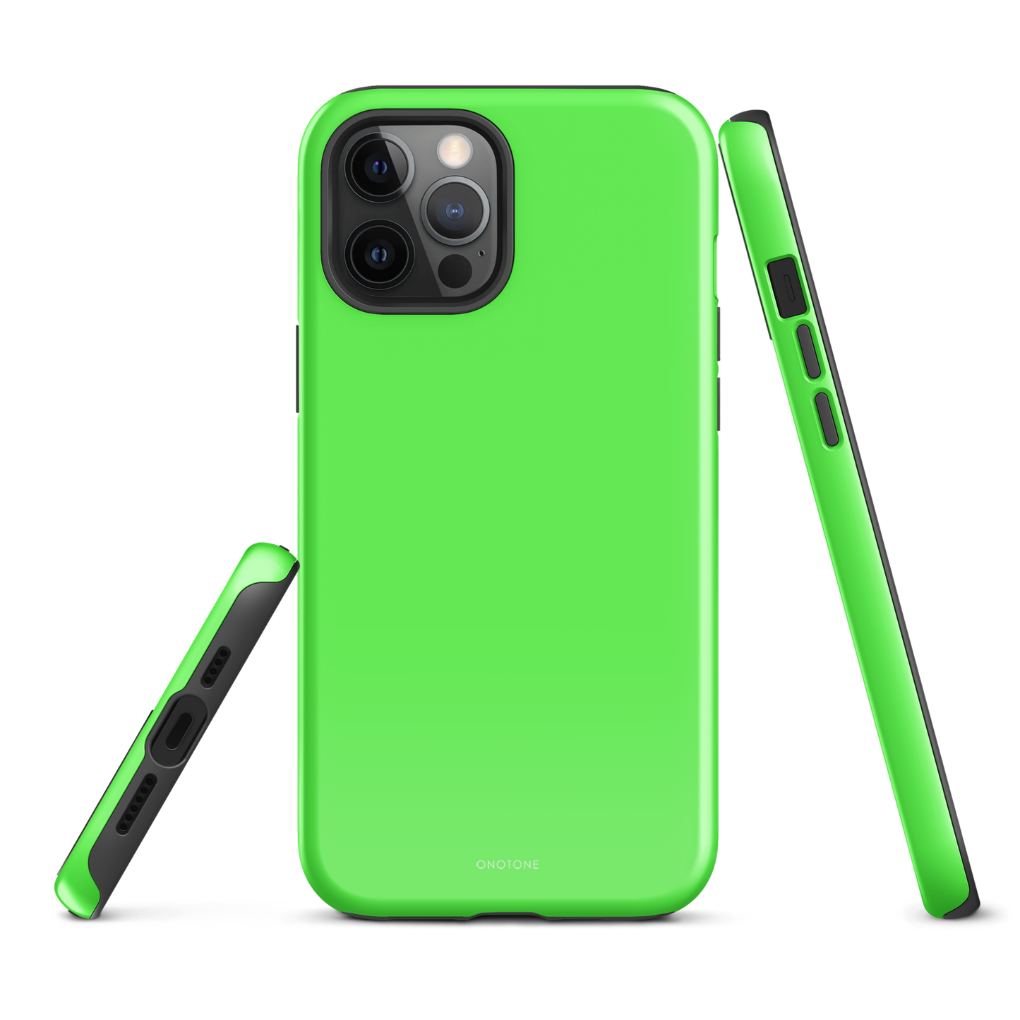 Neon Green iPhone Case - Pantone Green Gecko