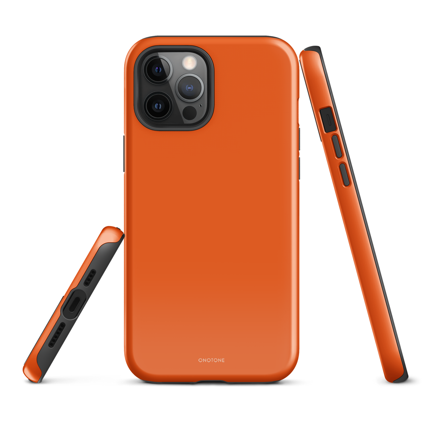 Neon Orange iPhone Case