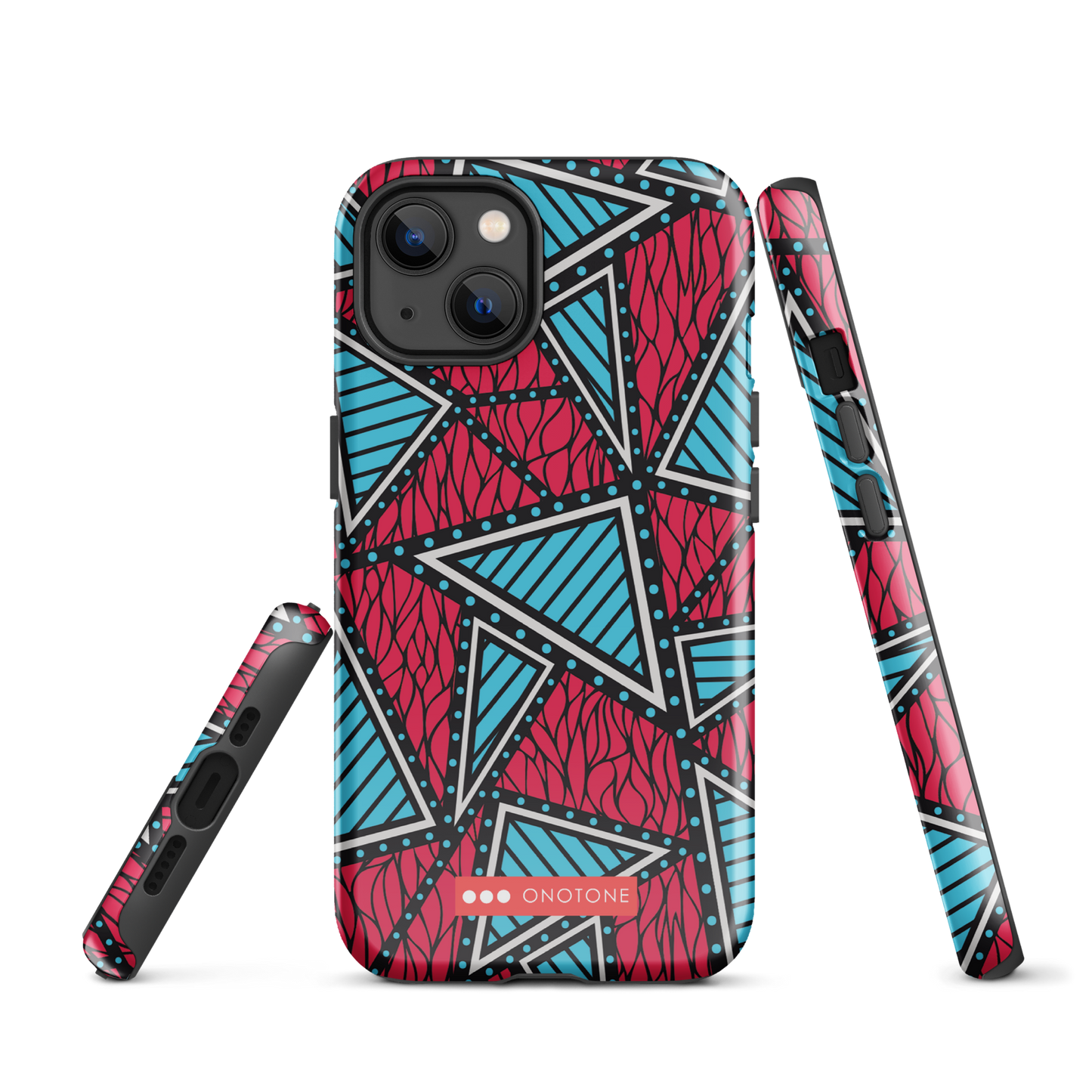 African fabric pattern iPhone® Case multi color